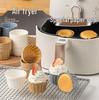 White Crimped Edge Disposable Muffin Cups – High Temperature Resistant, Oil-Proof Baking Cups