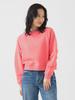 B:MING LIFE STORE by BEAMS Women's CORAL FREE Sweatshirt with Sleeve Form and Fleece Lining