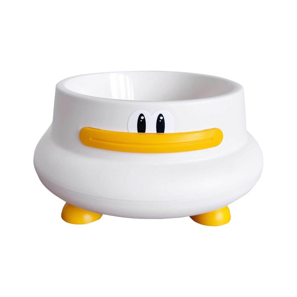 

Anti-choke Dog Neck Protection Bowl 2 in 1 High Foot Bowl Cat Slow-Feeding Bowl for Cats Dogs Regular