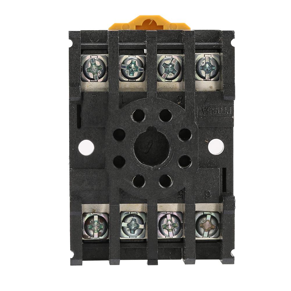 PF085A 300V 7A 8Pin Rail Mount Power Relay Holder Socket Base