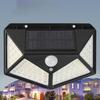 IP65 Waterproof Motion Sensor Light 100 LED Beads PIR Motion Sensor Solar Street Lights Portable 270 Degree Solar Lamp