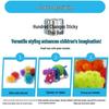 Fluffy Pom-Pom DIY Assembly Double Hook Squeeze Ball Educational Toy