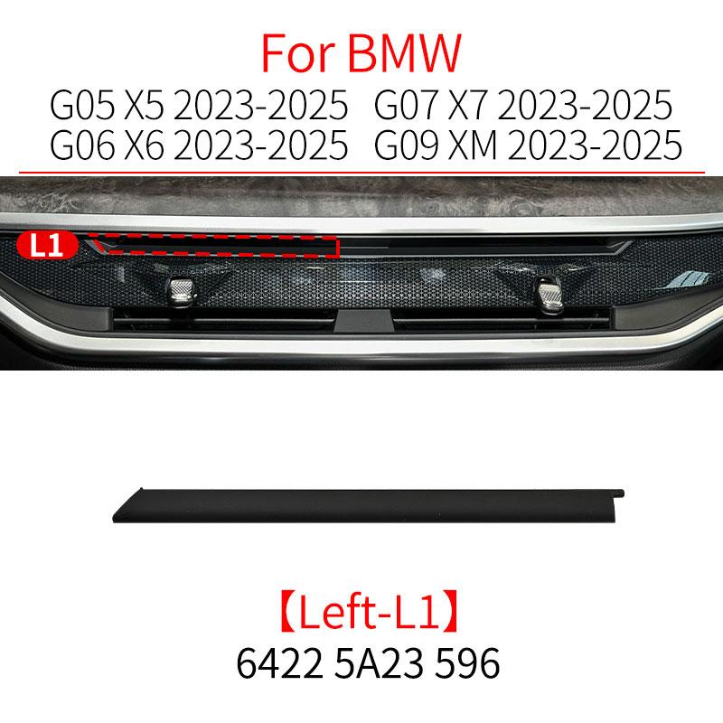 För BMW G05 G06 G07 LCI Bil Främre Luftutblås Gitter Klämma Dekorationsdelar AC-Utlopp Reparationskit För BMW X5 X6 X7 -2025 64225A23596