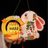 Cute Middle Autumn Festival Lantern Cartoon Hanging Rabbit Lamps  Gift