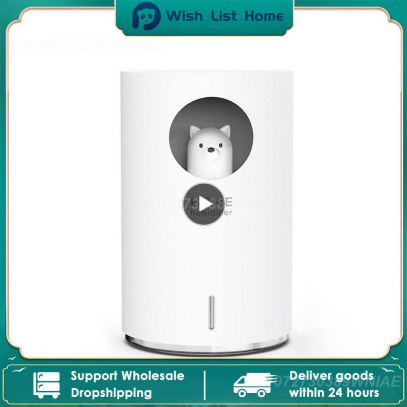 

Air Humidifier Usb Large Capacity Mute Adorable Compact Sprayer Desktop Humidifier Mini Light Anti Drying Air Purifier Atomizer розовый