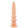 PVC Bead Anal Expansion Bead Anal Plug Suction Cup Transparent Crystal G-spot Back Court Anal Strip Adult Sex Toys