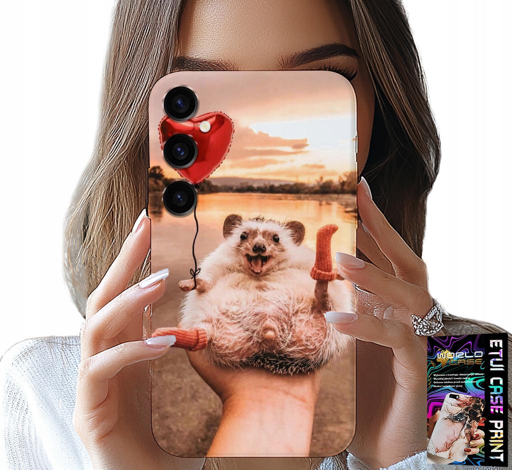 Etui Do Samsung Galaxy S25 - Z Nadrukiem Słodki Jeżyk Pigmejski, Case