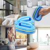 2pcs Handle Sponge Cleaning Brush Stains on Wall Floors and Tiles in Kitchen or Bathroom Household