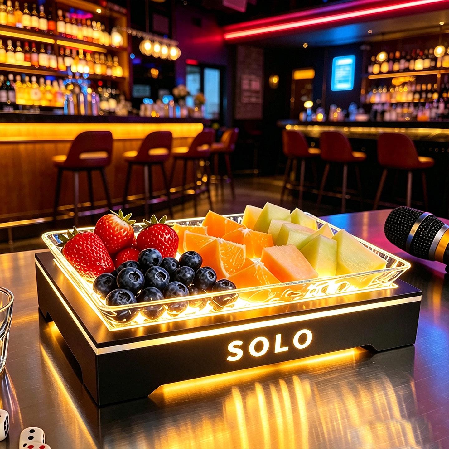 LED Luminous Fruit & Snack Plate