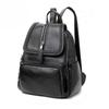 Korean Style Fashionable and Versatile Women's Small Backpack Cowhide Women's Bag Soft Leather Bag