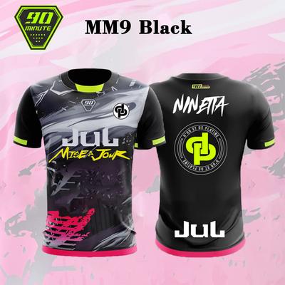 Új Maillot JUL póló Nyári Fiatal Légáteresztő és Gyorsan Száradó Edző Foci Pólók Uniszex Egyedi Sport 90 Perces Mezek