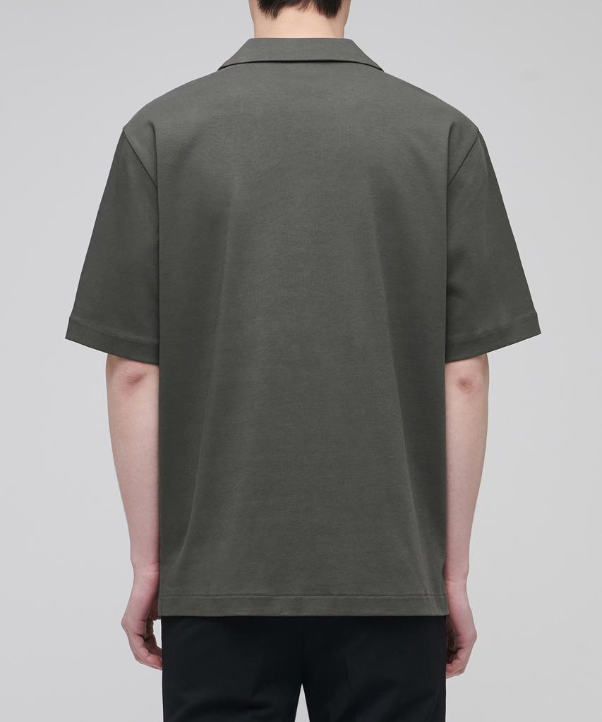 MUSINSA STANDARD Open Collar Polo Shirt [Dusty Khaki]