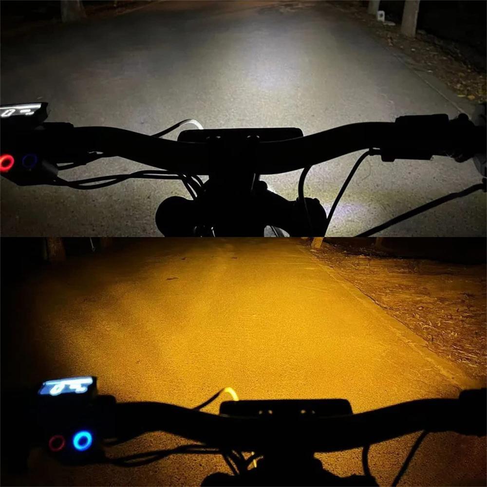 Motorcycle LED Headlight Hi/Lo Beam Head Lamp + Switch For Sur-Ron X S X160 X260