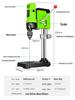 Compact High-Speed Precision Bench Drill with Variable Speed and Mobile Cross Slide Table