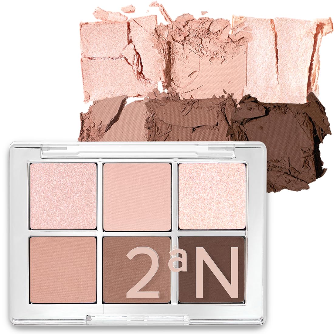 LIPS Award Winning 2aN Official Eyeshadow Palette BETTER EYE 05 DEAR Cool Summer Winter Mute Domestic Shipping Package Joyful Makeup Idol Bubumi Peach