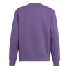 Adidas Originals Trefoil Solid Logo Print Crew Neck Sweatshirt Men Tops Purple IM1206