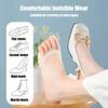 8Pcs/4-Pairs invisible shoe insoles, high-elastic arch support and forefoot cushion. Soft metatarsal pads fit high heels