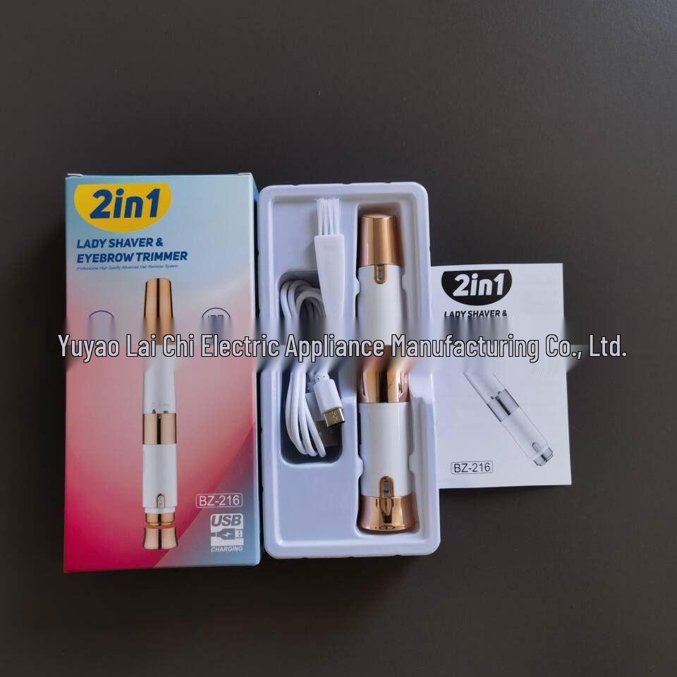 

2024 Women s USB Rechargeable Electric Eyebrow and Hair Trimmer