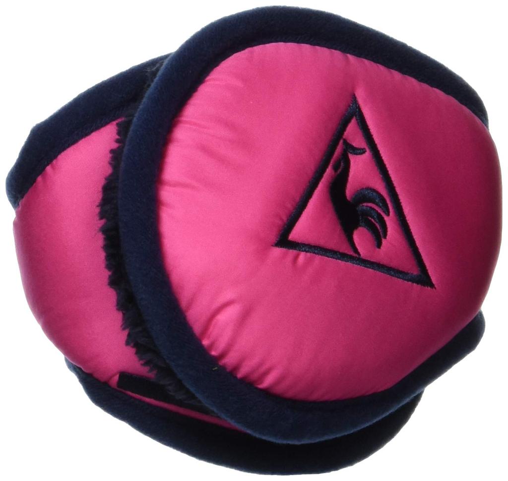Le Coq Sportif Golf QGBQJX00 Ear Warm and PK00 Size F Made in Japan Men's Warmers, Classic, (Pink), (Free Size),