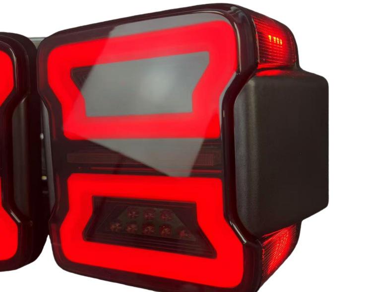 Compatible LED Taillights with Sequential Turn Signals for Jeep Wrangler JL/JK