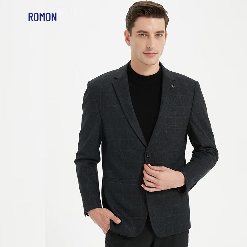 Romon Men s Slim Fit Business Casual Suit Jacket 3XL