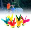 Kick-resistant Funny Multi-color Chinese Shuttlecock for Outdoor Recreation