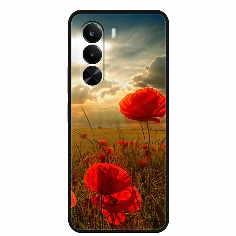 Pro Realme P4x Pouzdro P4 x 5G Globální Měkký Silikonový Ochranný TPU Kryt Telefonu pro Realme P4x 5G Luxusní Kreslený Nový Zadní Kryt Coque