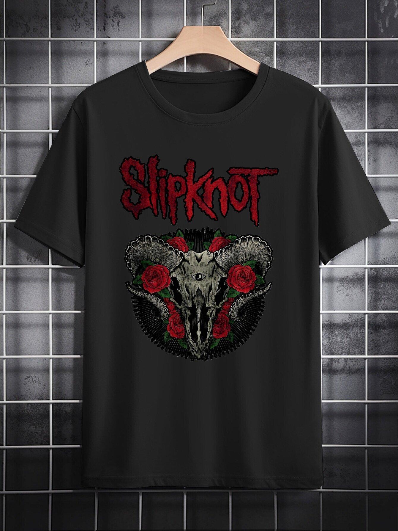 Slipknot Graphic T-shirt for Men S