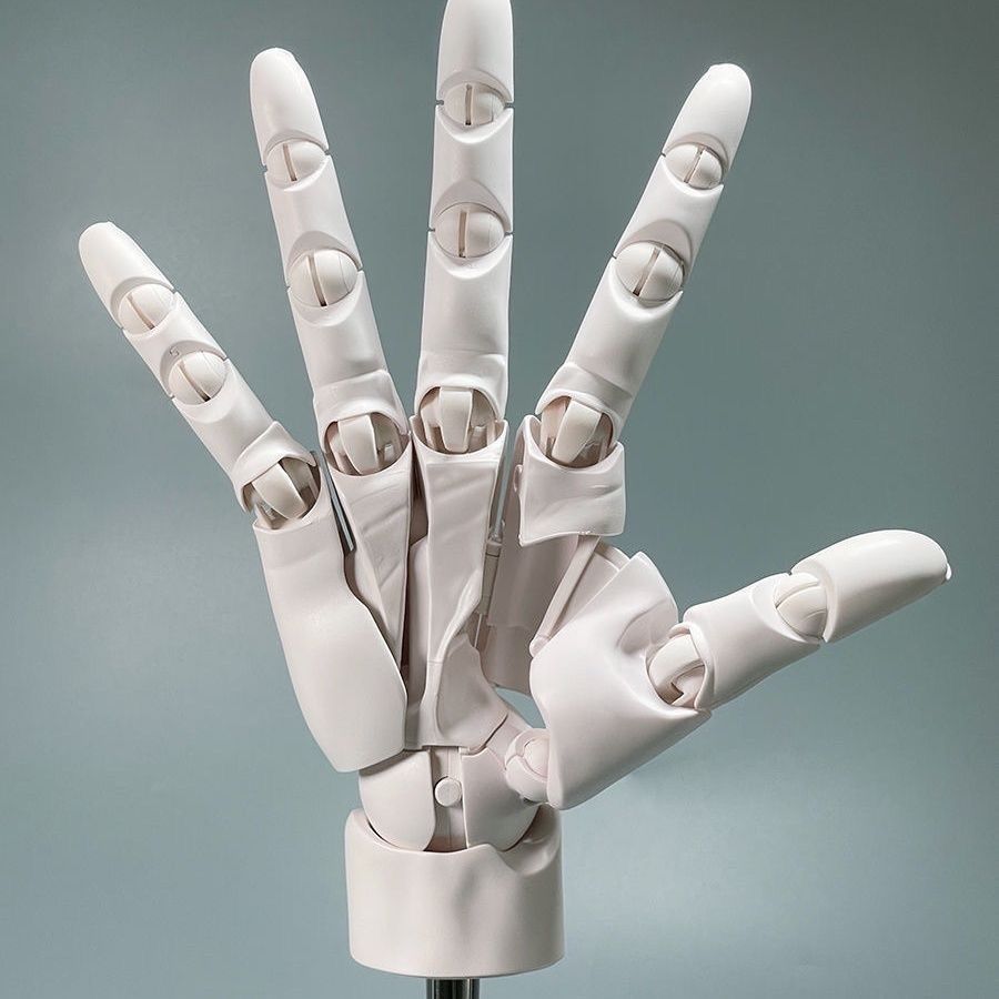 1:1 Equal Ratio Human Hand Joint Super Movable Simulated Hand Reference Hand Movable Manipulator Ornament