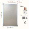 Customizable Vintage Iron Wall Art Personalized Photo Text Indoor Outdoor Decor Housewarming Gift