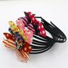 2 Pcs New Fashion Variety Chiffon Bowknot Polka Dot Rabbit Ears Headband