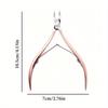 Nail Cuticle Nipper Stainless Steel Nail Clipper Cutter Cuticle Scissors Plier Manicure Tools