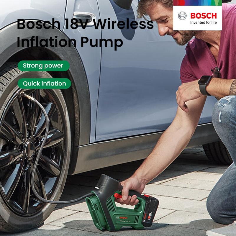 Bosch Bomba universal sem fio inflação 18V sistema de energia íon-lítio com bateria