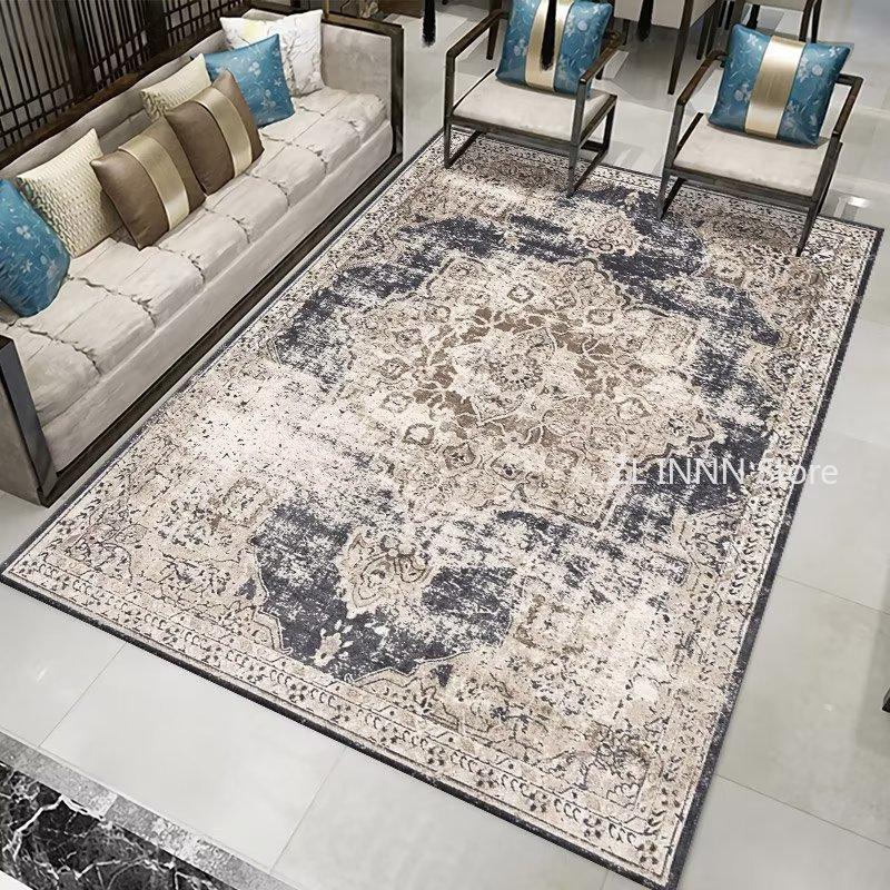 

Bohemia Living room rugs Decoration bedroom Deluxe anti slip floor mats Large area carpet Lounge Rug Persian carpet washable 50x80cm