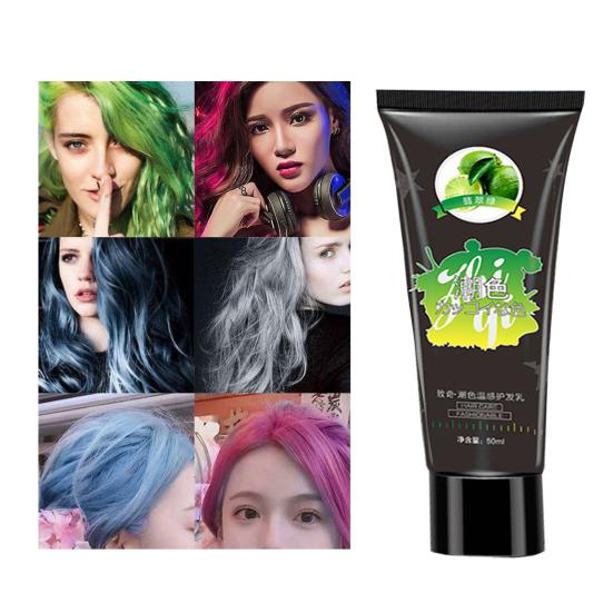Buy 50ml Hair Color Dye Excellent Pigmented High Saturation Colorful