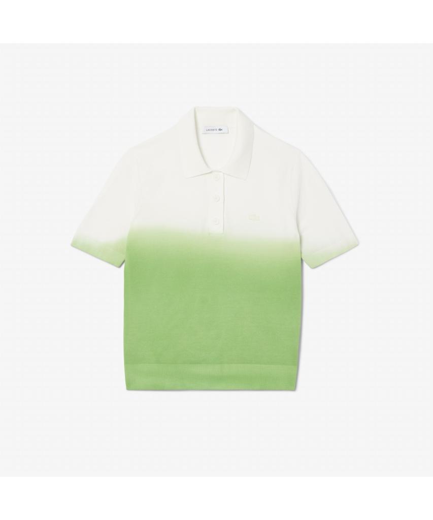 LACOSTE Women'S Gradient Polo Sweater Af9279-55G Qbi