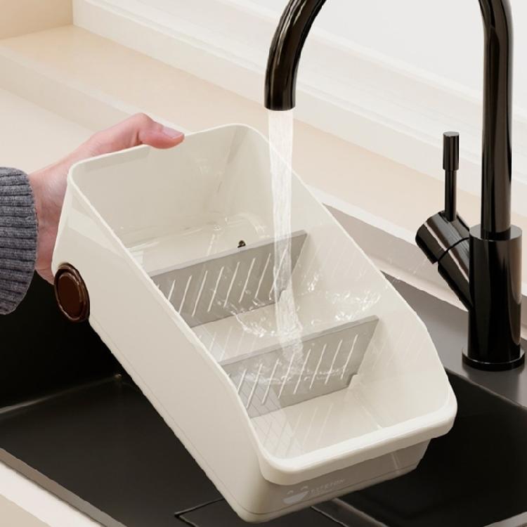 Slim Rolling Storage Container For Cabinets Easy Cleaning Surfaces Compact Vertical Space Saving Design