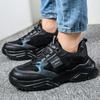 Fashion Anti-slip Work Shoes Women Steel Toe Sneakers Breathable Safety Shoes Indestructible Shoes Security Boots Black Protective Shoe