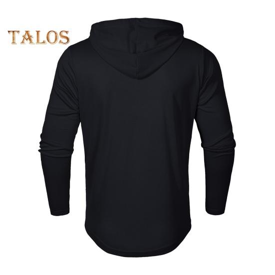 Podzim Jaro Muži Košile S kapucí Stahovací šňůrka Dlouhé rukávy Svetr Tenký Jednobarevný Střední délka Běžné Denní nošení Práce Škola Sportovní Top