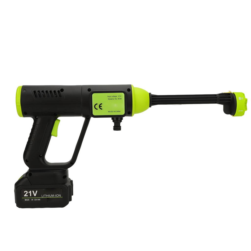 Bezszczotkowa myjka ciśnieniowa 60 bar zasilana bateryjnie ręczna przenośna myjka wysokociśnieniowa z ekranem LCD 6 w