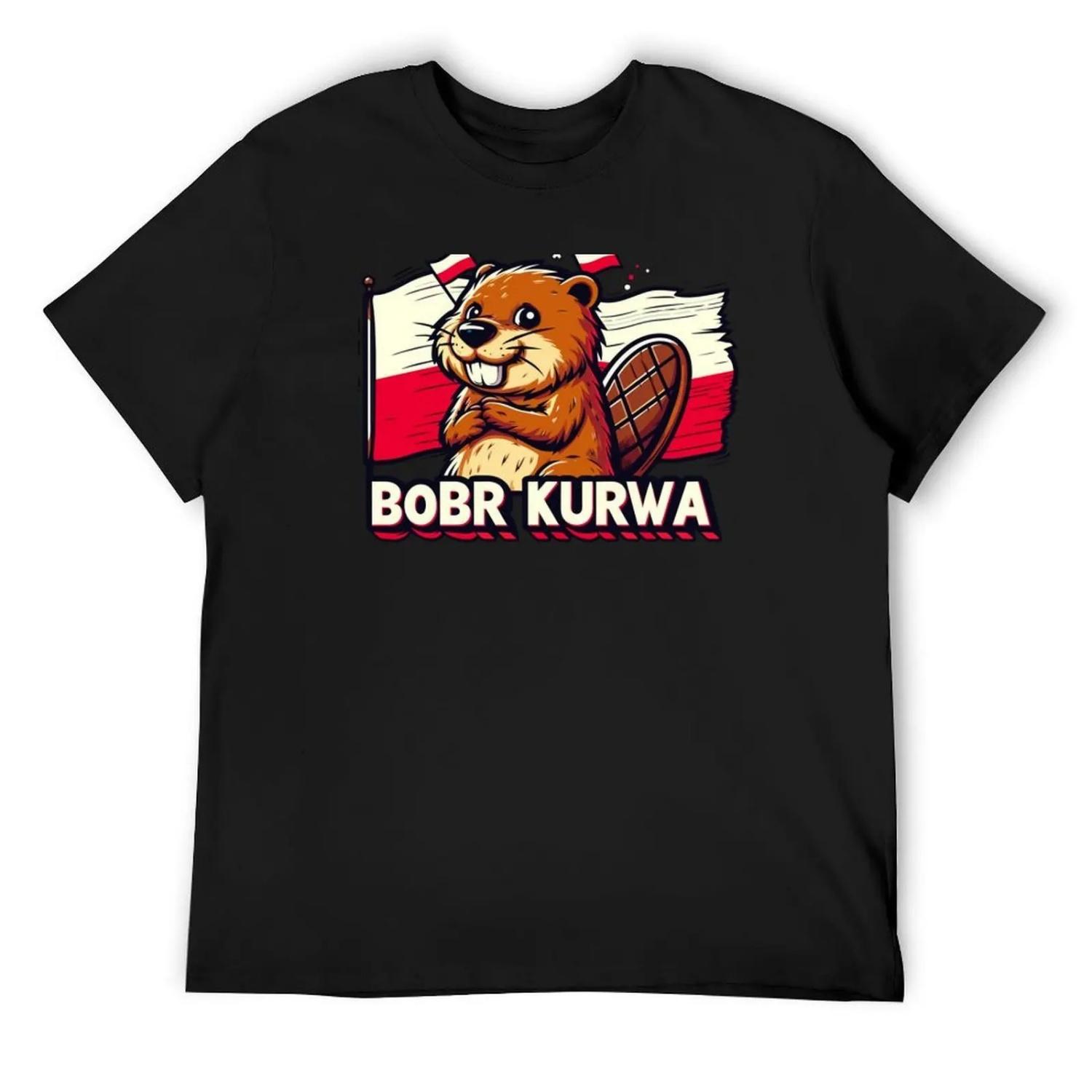Bóbr Kurwa T-Shirt anime tshirt graphic t shirt vintage football t shirt affliction shirts mens workout shirts S