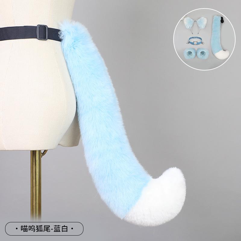 Handmade Japanese Beast Ear Headband Cute Plush Cat Ears Lolita Headdress Fox Ear Accessories Cat Ear Headband