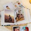 Linen Cover Small Scrapbook Album 100 Pockets Photo Storage Photo Album  Wedding Family Anniversary
