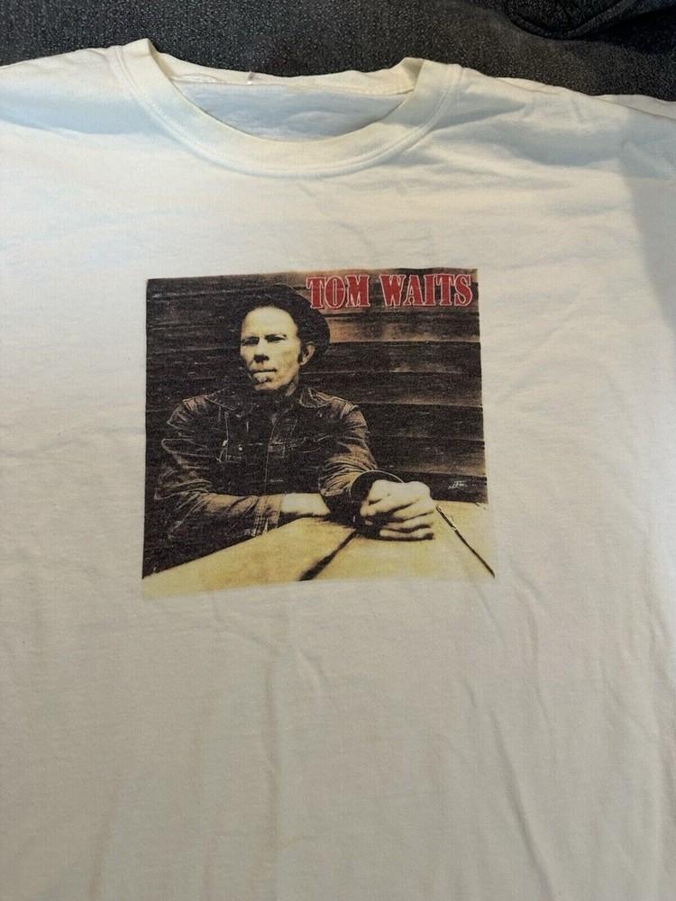 Tom Waits T-Shirt Unisex Tee For Men Women Size S-4XL M080 Unisex T-Shirt XXXL