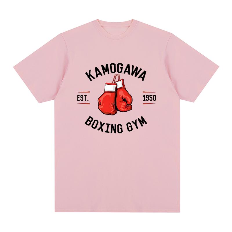 Hajime No Ippo Anime Vintage Tshirt Kamogawa Boxing Gym Y2K Hip Hop Summer Cotton Men T Shirt New TEE TSHIRT Womens Tops