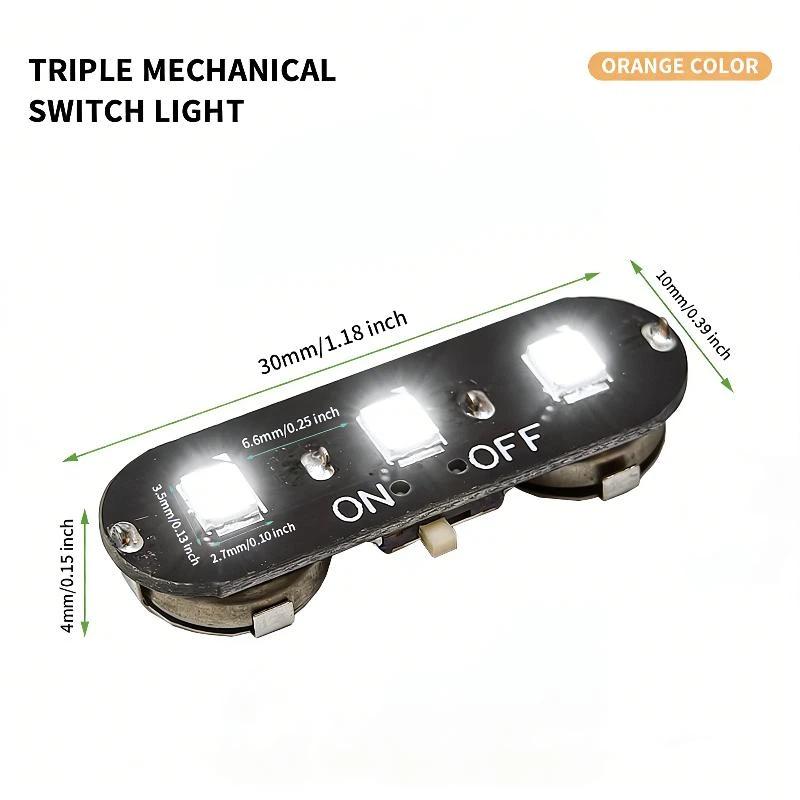 1Pcs Wireless Light 3-Watt High Brightness Switch Led Lamp Toys For Diy Model Making/Gun-Dam/Dollhouse Decoration/Diorama