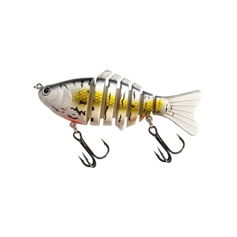 10cm 3D Fishing Lures Swimbait Wobbler Hard Multi-Sections Fishing Lures Saltwater Trolling Lures Fishing Baits Wobbler