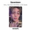 Seventeen SPILL THE FEELS WEVERSE Glücksziehung Offizielle Fotokarte