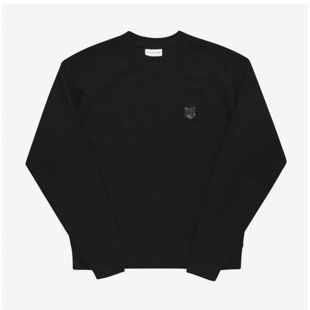 Mikina pro muže MaiSon KitSune Mm00304km0001 P199 s nášivkou hlavy tučného lišáka