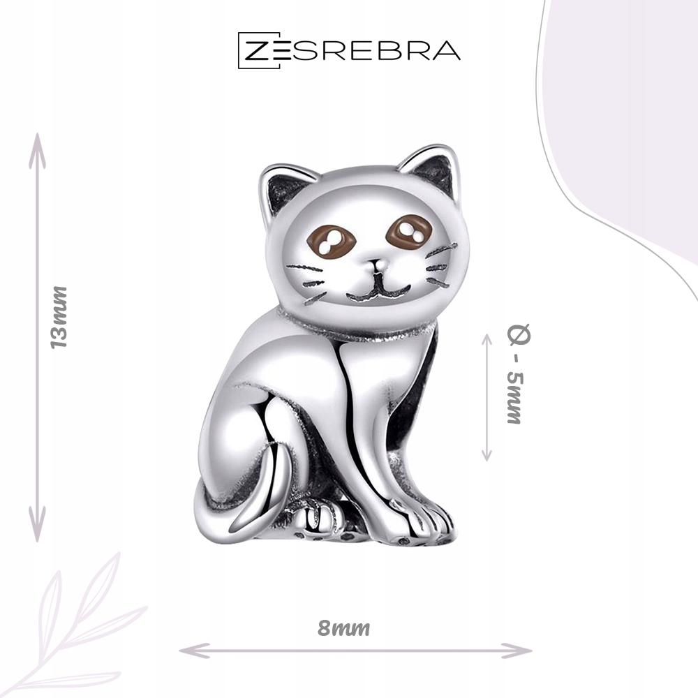 Charms 925 Cat Pendant Bead Kitty Charms 925